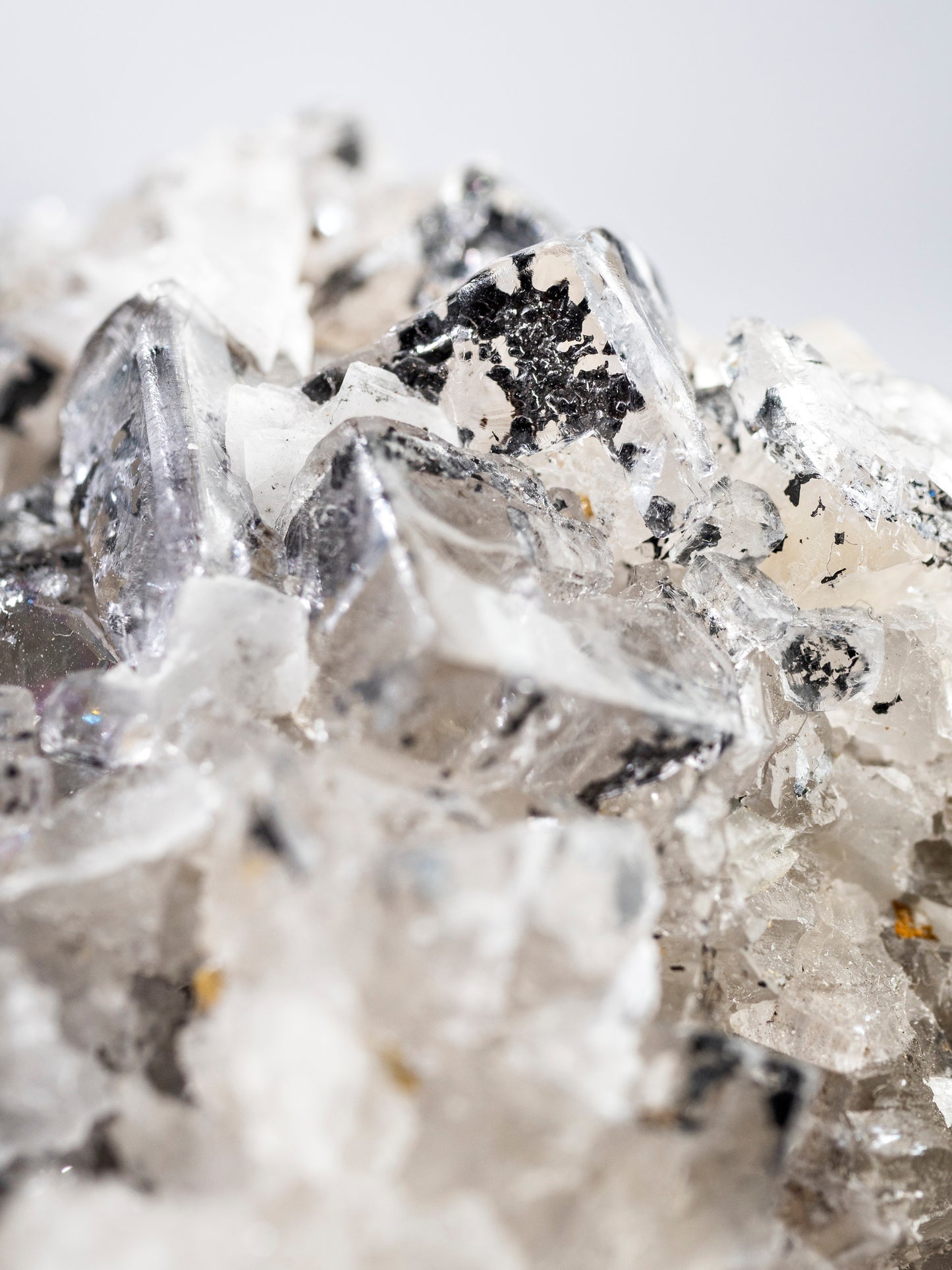 Fluorite, Chalcopyrite and Barite from Emilio Mine, Spain