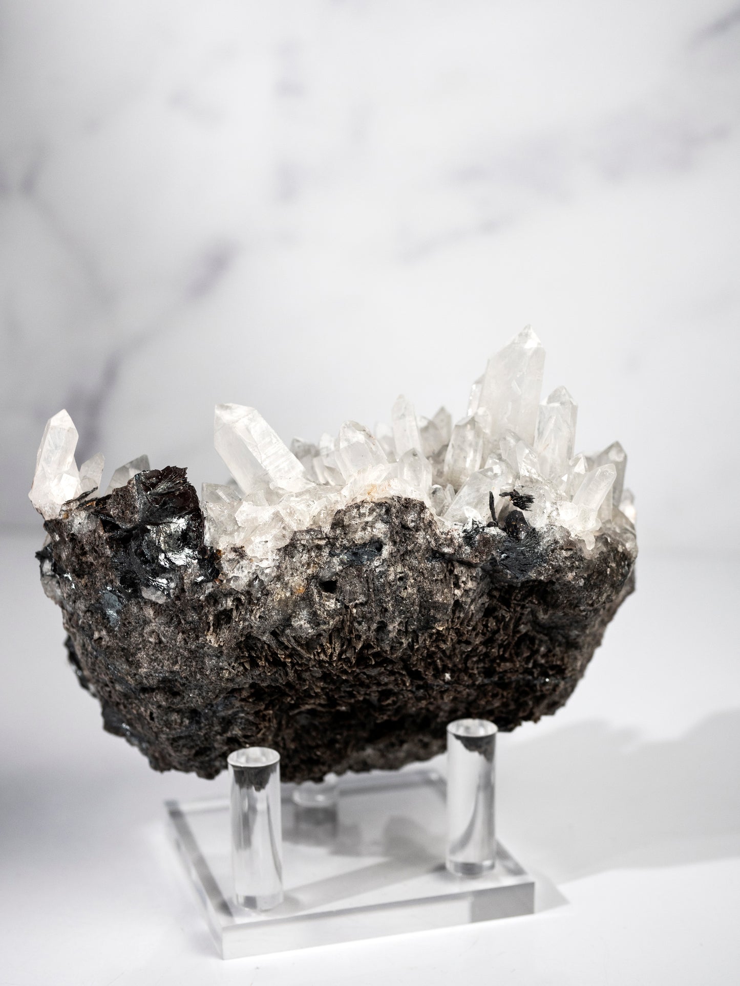 Quartz with Hematite from Guangdong, China