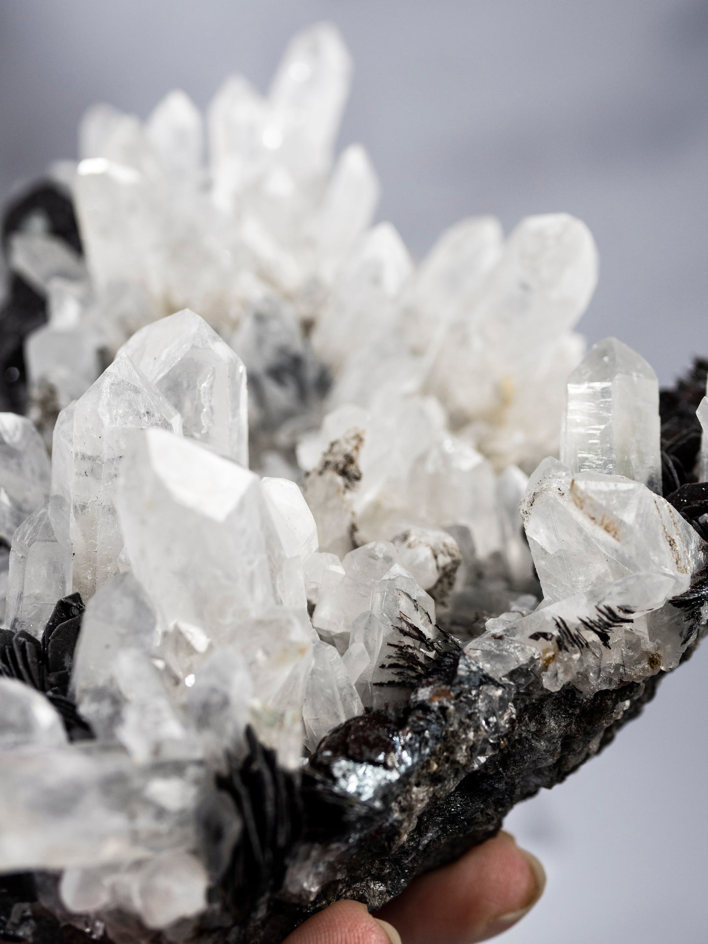 Quartz with Hematite from Guangdong, China