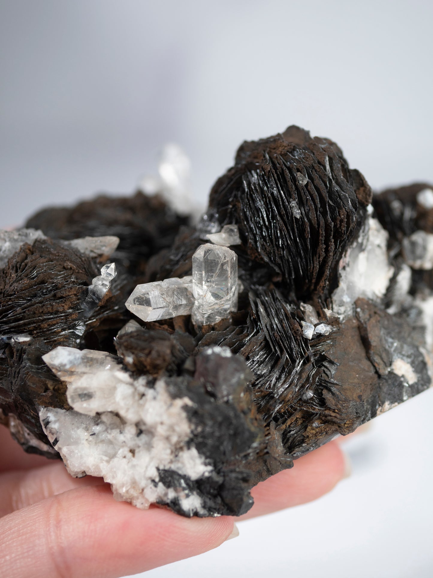 Quartz with Hematite from Guangdong, China