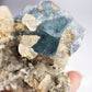 Fluorite, Chalcopyrite, Quartz, Calcite from Yindu Mine, China