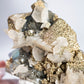 Fluorite, Chalcopyrite, Calcite from Yindu Mine, China