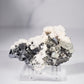 Fluorite, Tetrahedrite, Galena, Calcite from Huanzala Mine, Peru