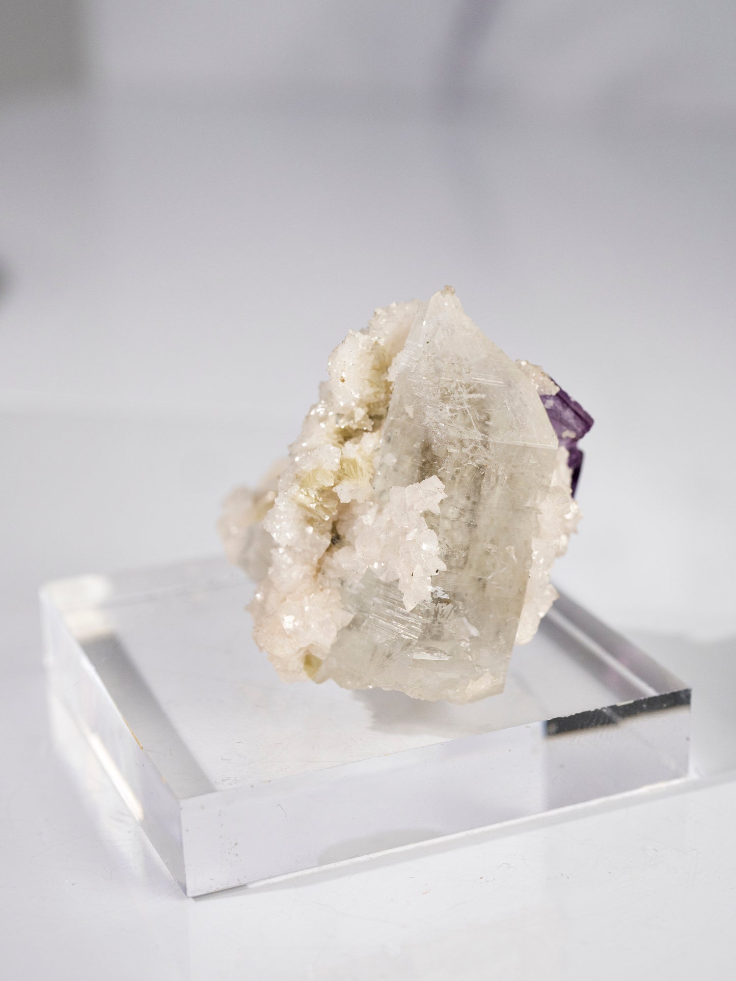 Fluorite, Quartz, Dolomite from Yaogangxian Mine, China