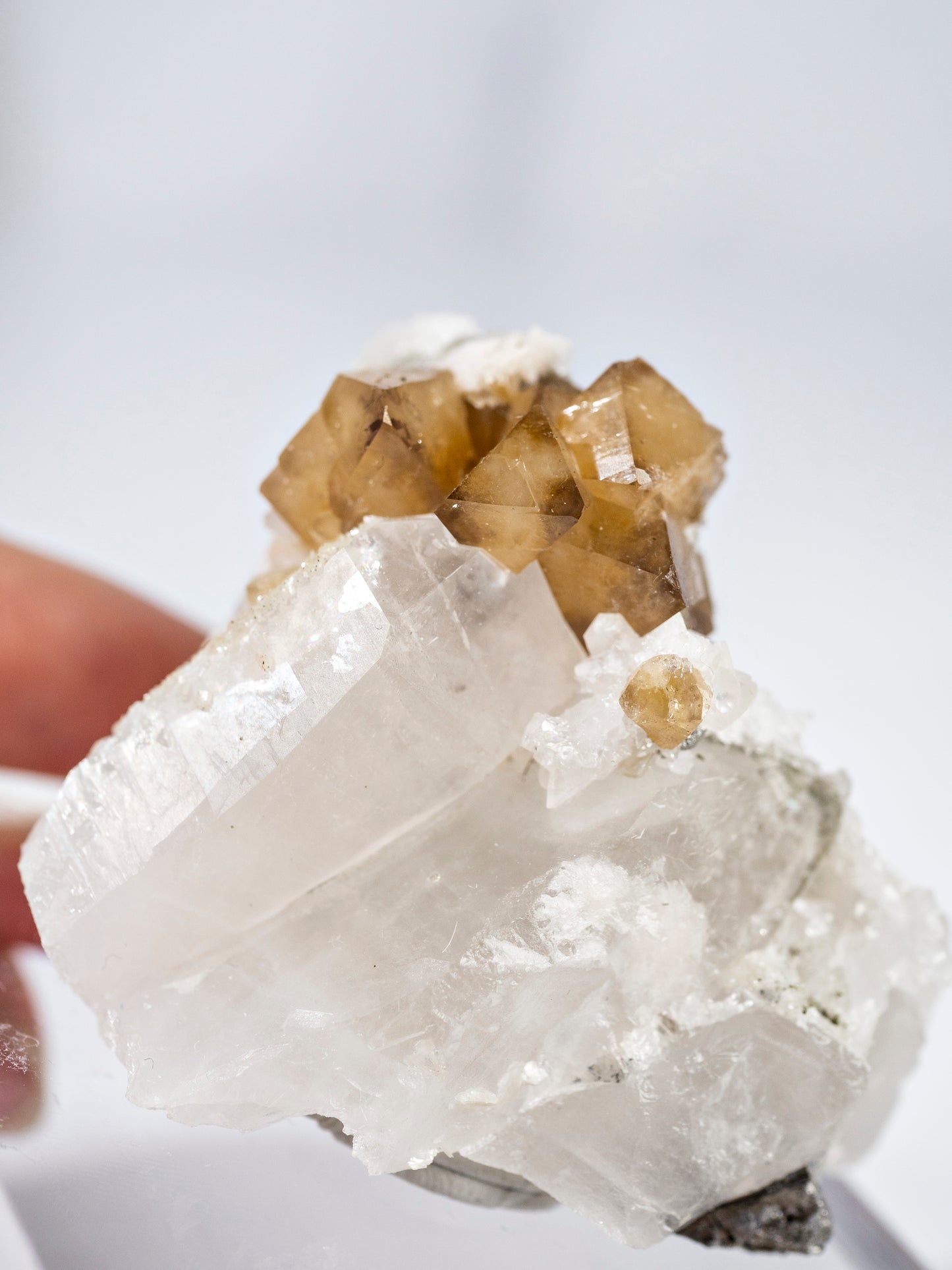 Quartz, Scheelite, Chalcopyrite from Yaogangxian Mine, China