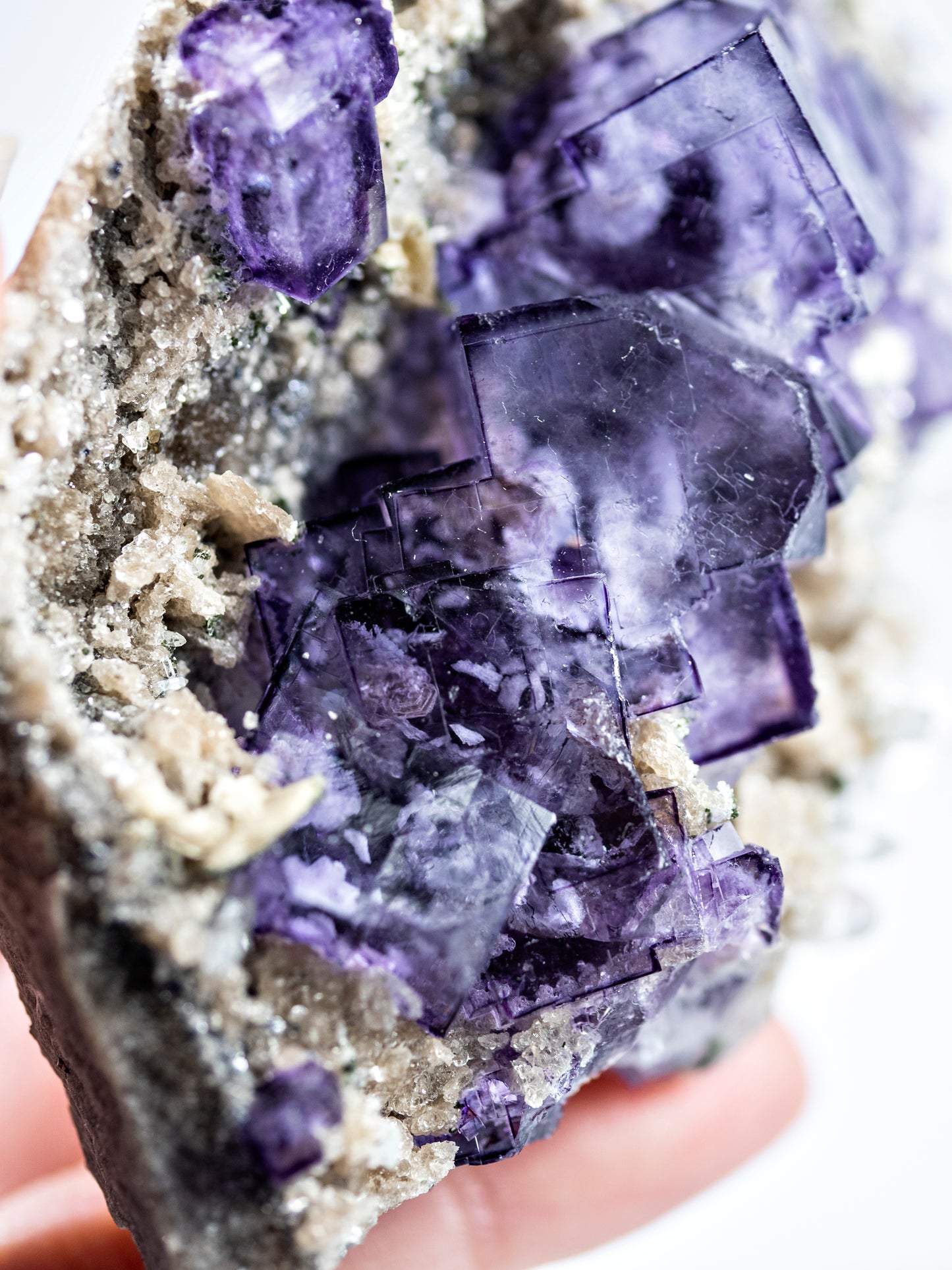 Fluorite and Quartz from Yaogangxian Mine, China