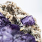 Fluorite and Quartz from Yaogangxian Mine, China