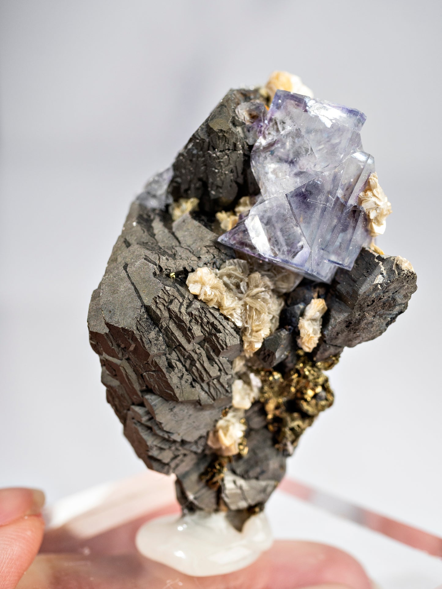 Arsenopyrite, Fluorite, and Muscovite from Yaogangxian Mine, China