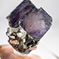 Fluorite with Bismuthinite and Arsenopyrite from Yaogangxian Mine, China