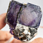 Fluorite with Bismuthinite and Arsenopyrite from Yaogangxian Mine, China