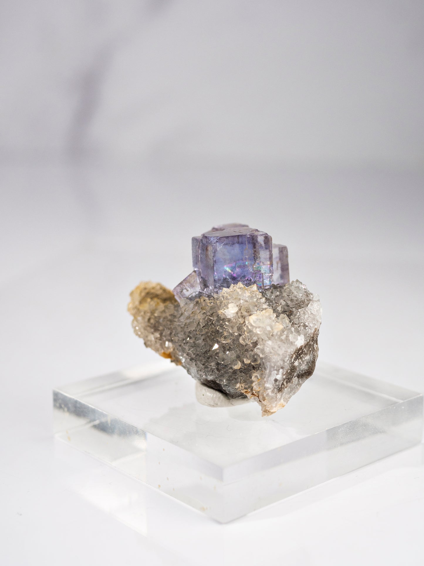 Fluorite and Quartz from La Viesca Mine, Spain