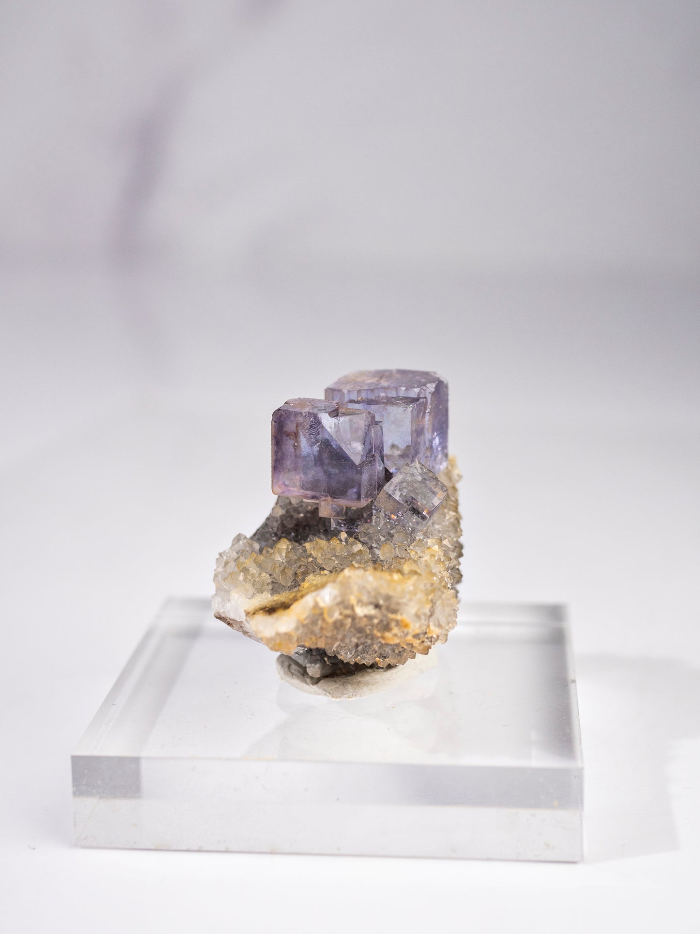 Fluorite and Quartz from La Viesca Mine, Spain