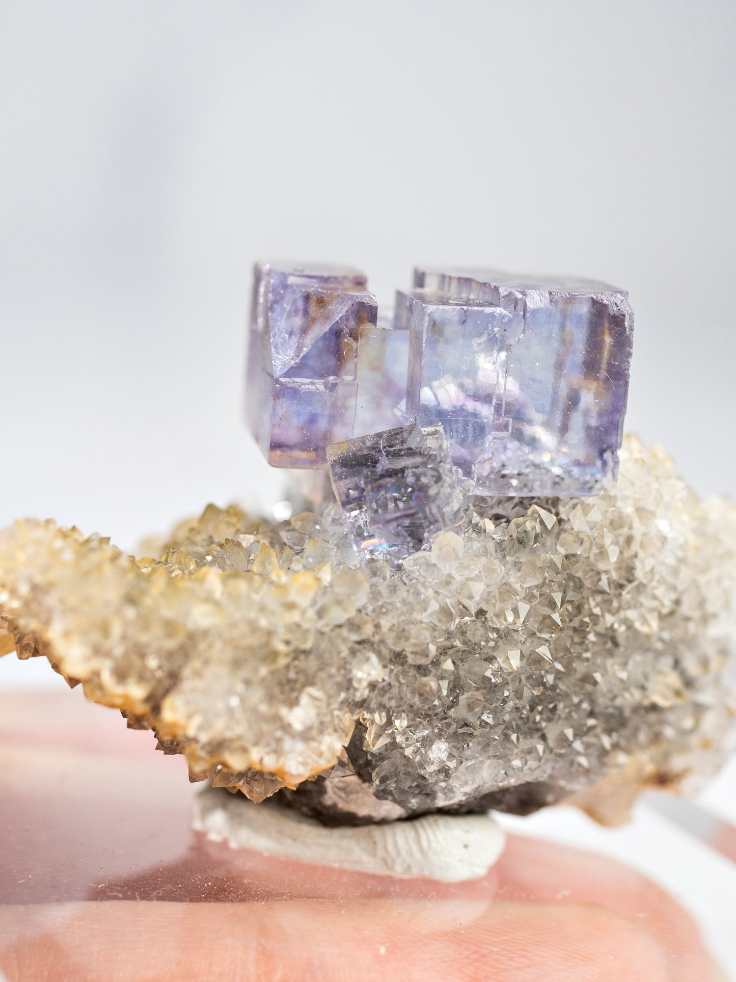 Fluorite and Quartz from La Viesca Mine, Spain