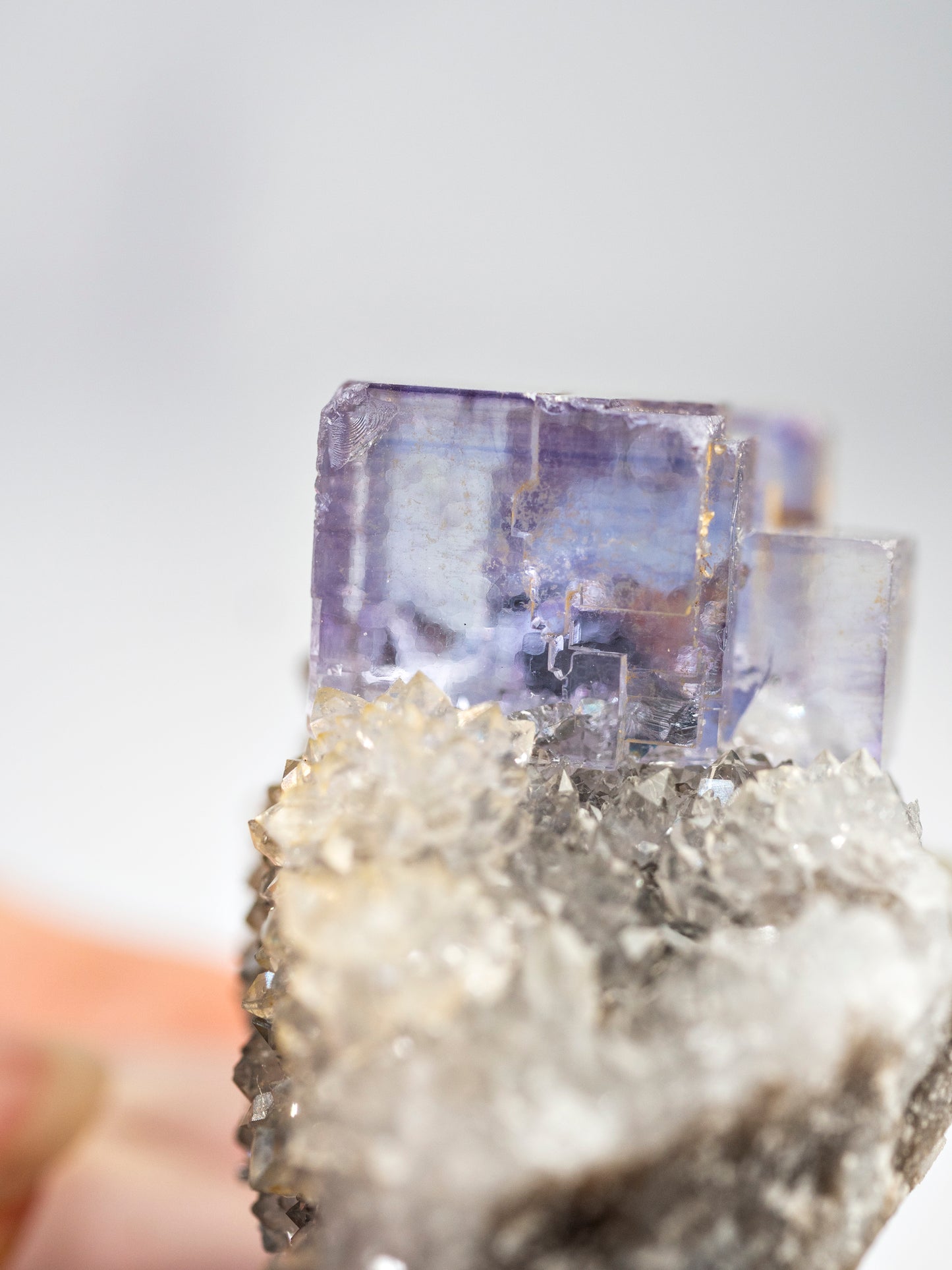 Fluorite and Quartz from La Viesca Mine, Spain