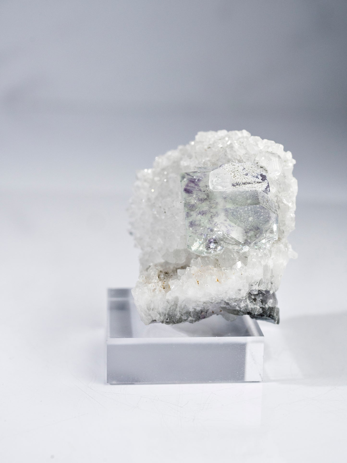 Fluorite and Quartz from Zhejiang, China