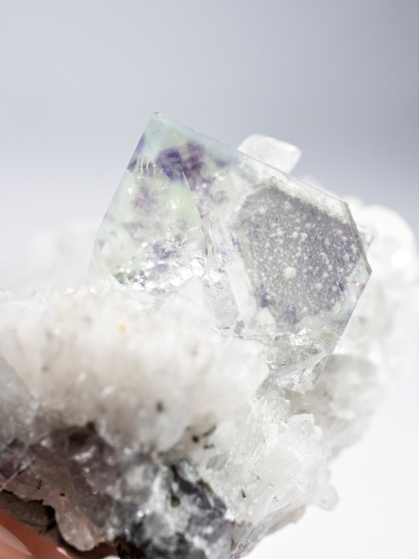 Fluorite and Quartz from Zhejiang, China