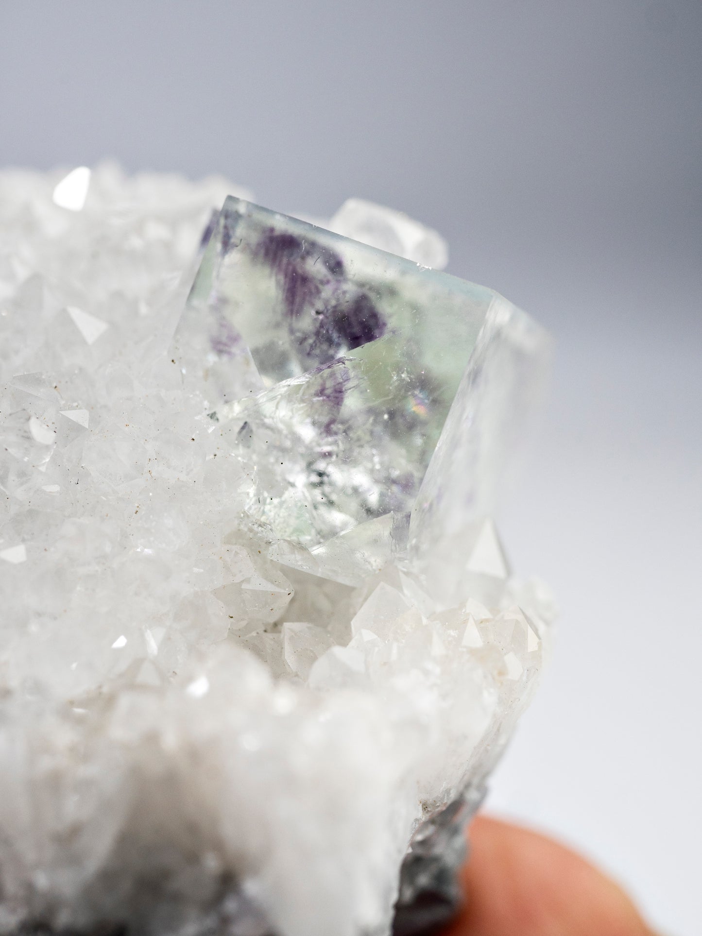 Fluorite and Quartz from Zhejiang, China