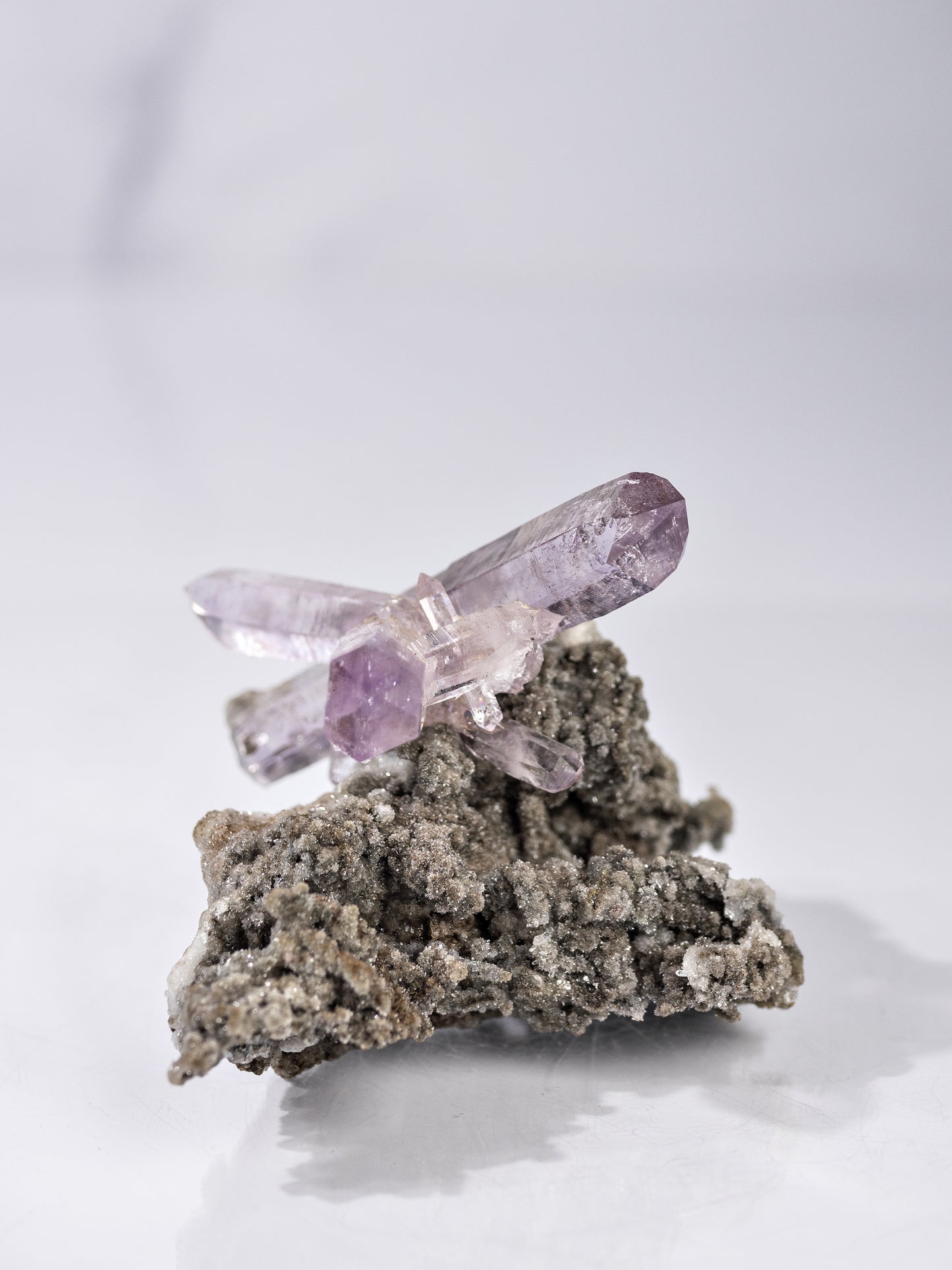 Amethyst on Matrix from Veracruz, Mexico