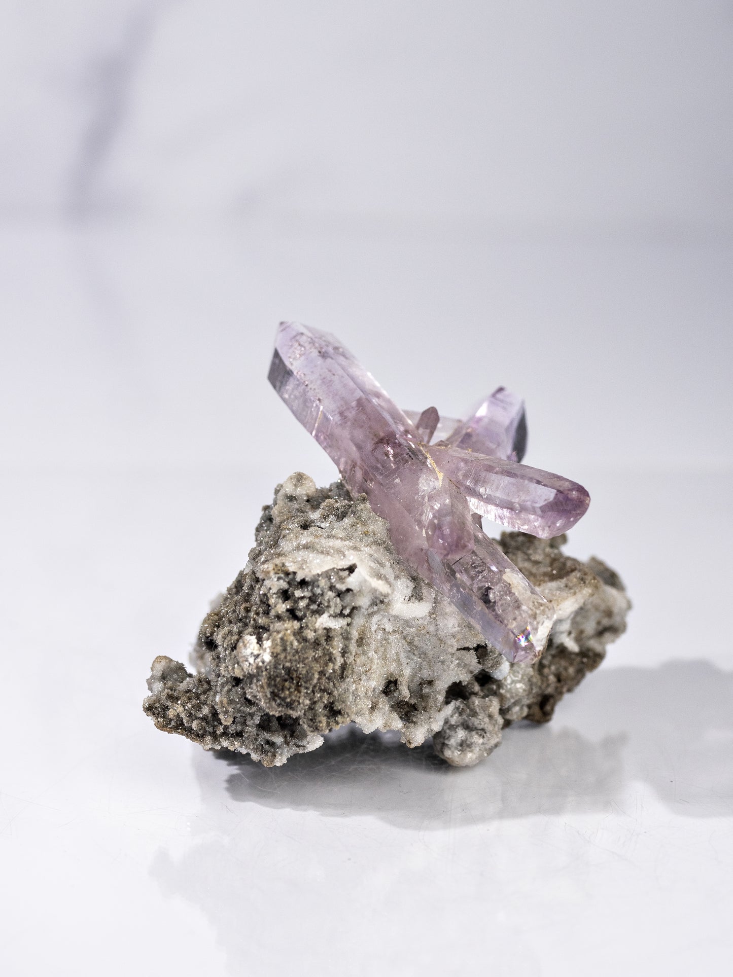 Amethyst on Matrix from Veracruz, Mexico