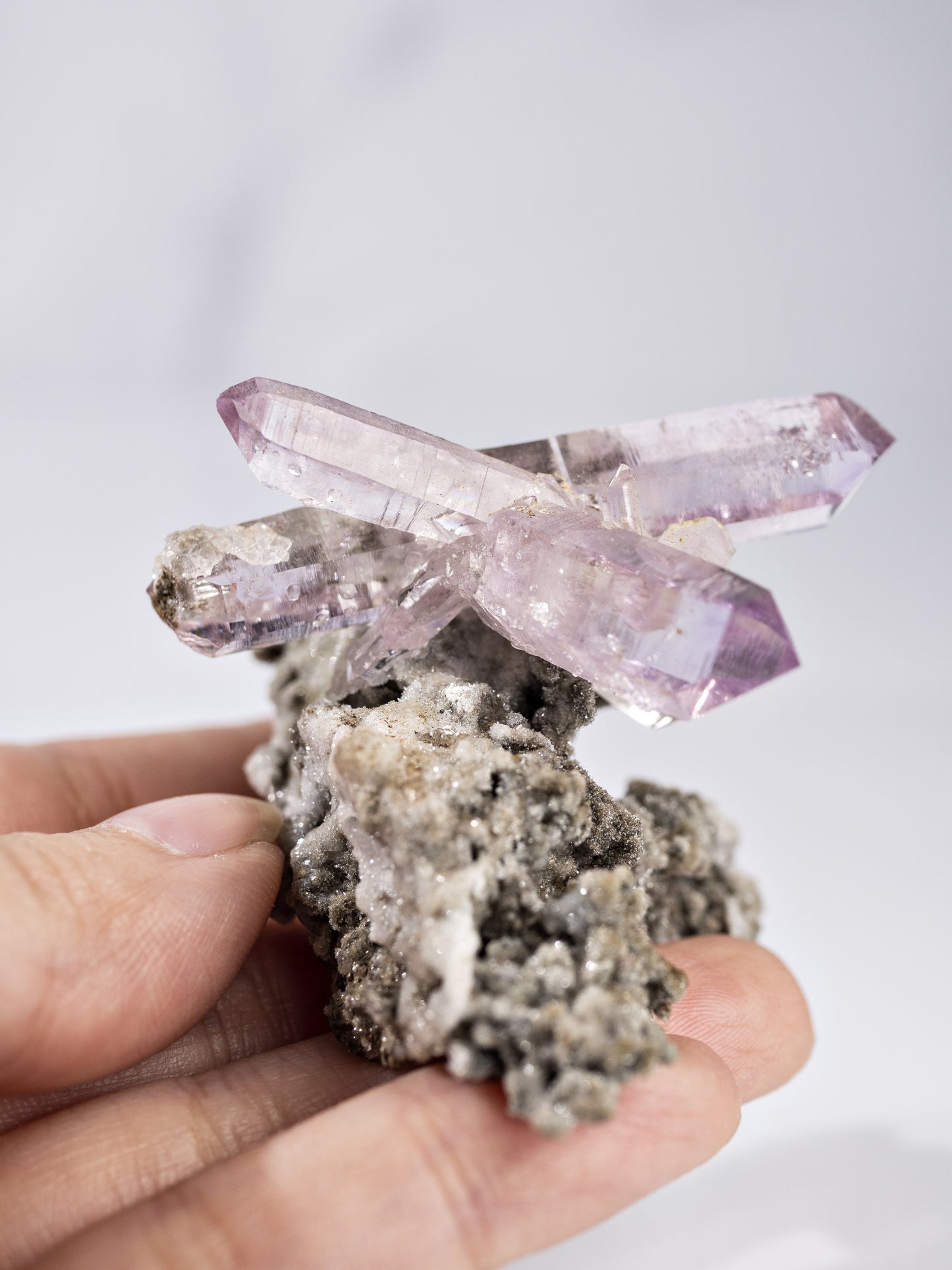 Amethyst on Matrix from Veracruz, Mexico