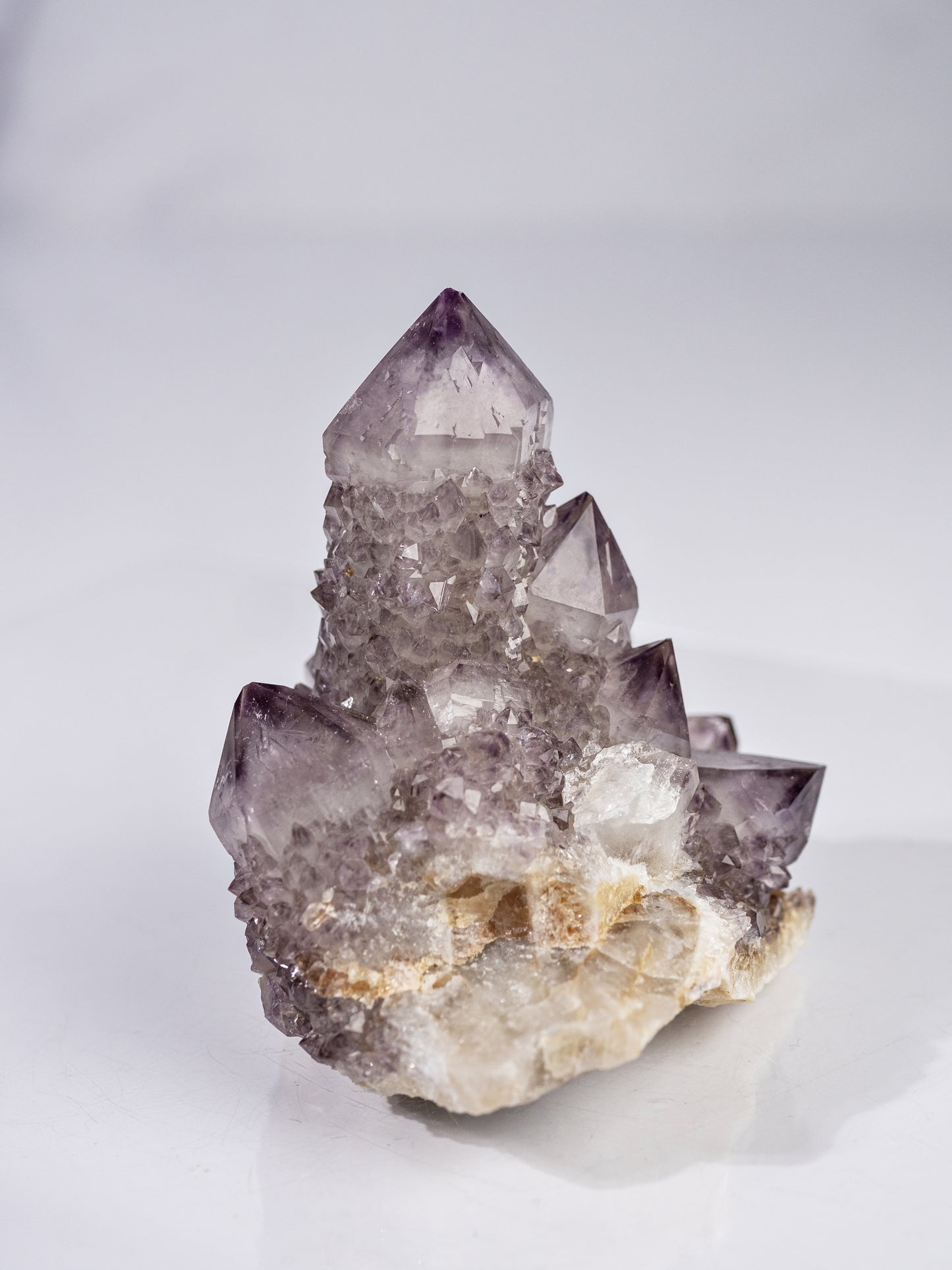 Amethyst Spirit Quartz Cluster from Boekenhoutshoek, South Africa