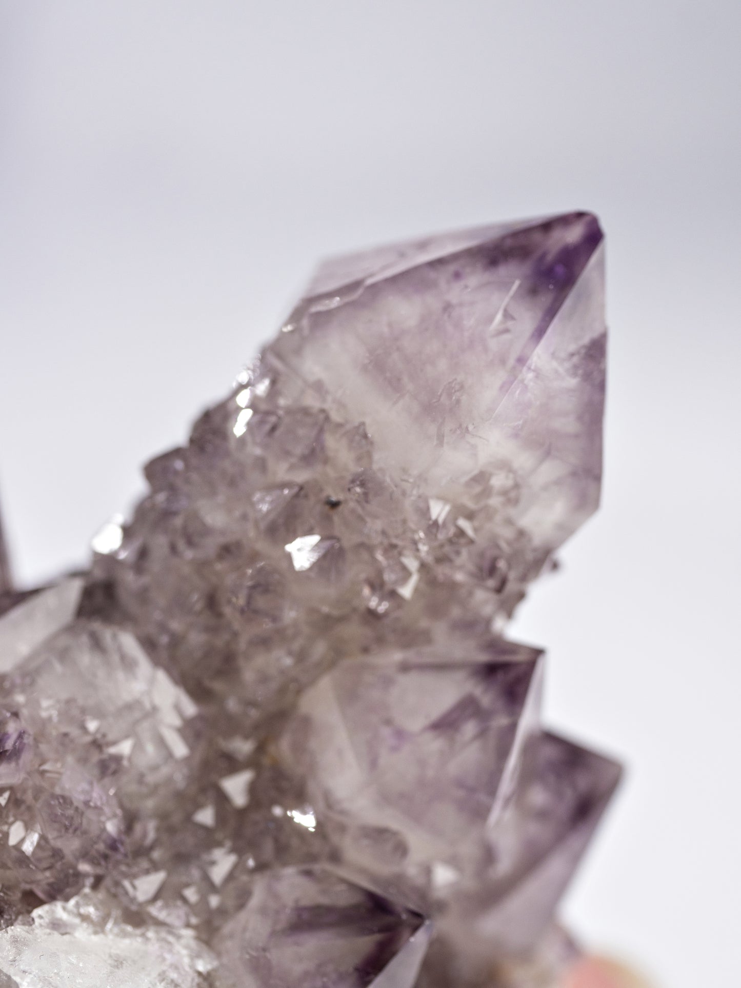 Amethyst Spirit Quartz Cluster from Boekenhoutshoek, South Africa