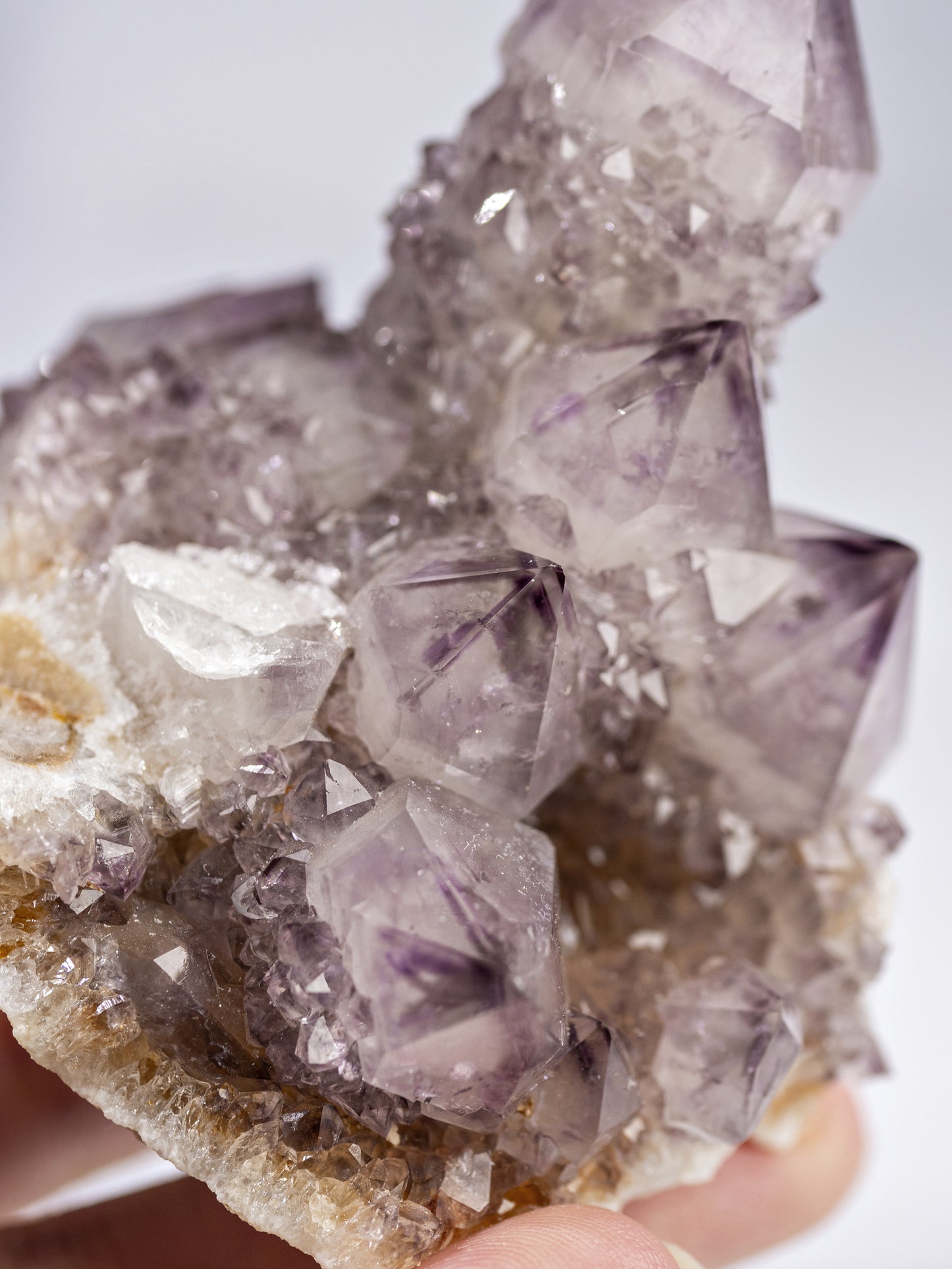 Amethyst Spirit Quartz Cluster from Boekenhoutshoek, South Africa