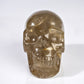 Golden Rutilated Quartz Skull
