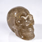 Golden Rutilated Quartz Skull