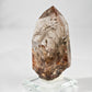 Red Rutile and Inclusion Semi-polished Point