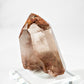 Red Rutile and Inclusion Semi-polished Point