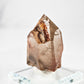 Red Rutile and Inclusion Semi-polished Point