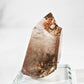 Red Rutile and Inclusion Semi-polished Point