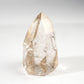 Silver Rutile in Quartz Polished Tower