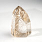 Silver Rutile in Quartz Polished Tower