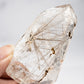 Silver Rutile in Quartz Polished Tower