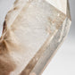 Silvery Gold Rutile in Quartz Polished Tower