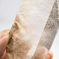 Silvery Gold Rutile in Quartz Polished Tower