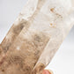Silvery Gold Rutile in Quartz Polished Tower
