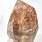 Silvery Gold Rutile and Inclusion in Quartz Semi-polished Tower