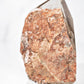 Silvery Gold Rutile and Inclusion in Quartz Semi-polished Tower