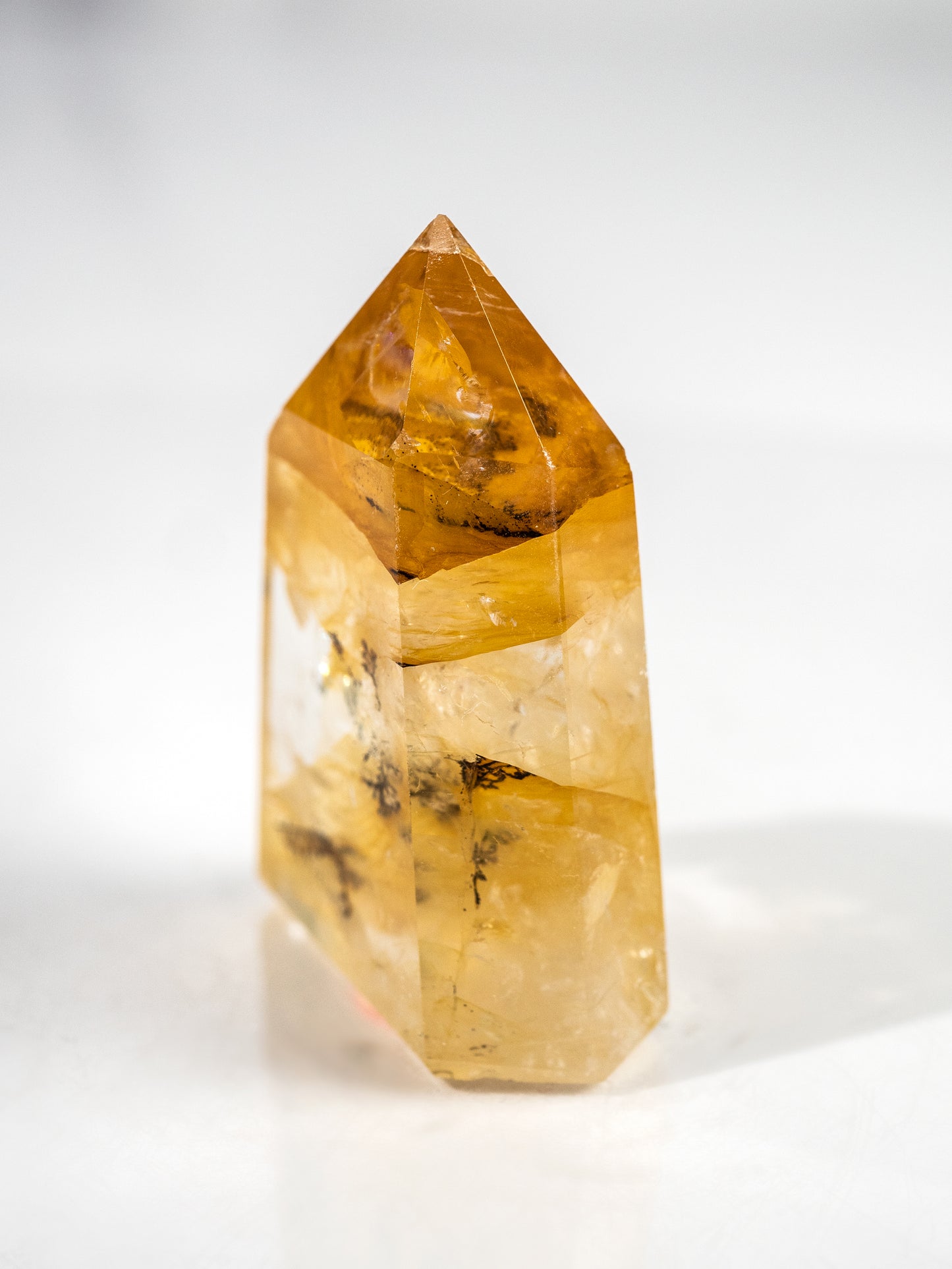 Dendritic Golden Healer Quartz Tower