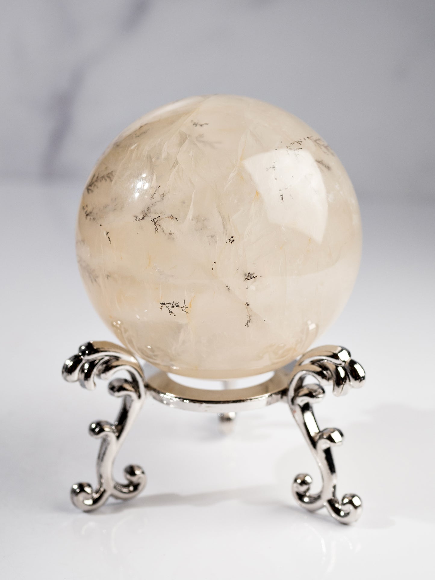 Dendritic Quartz Sphere