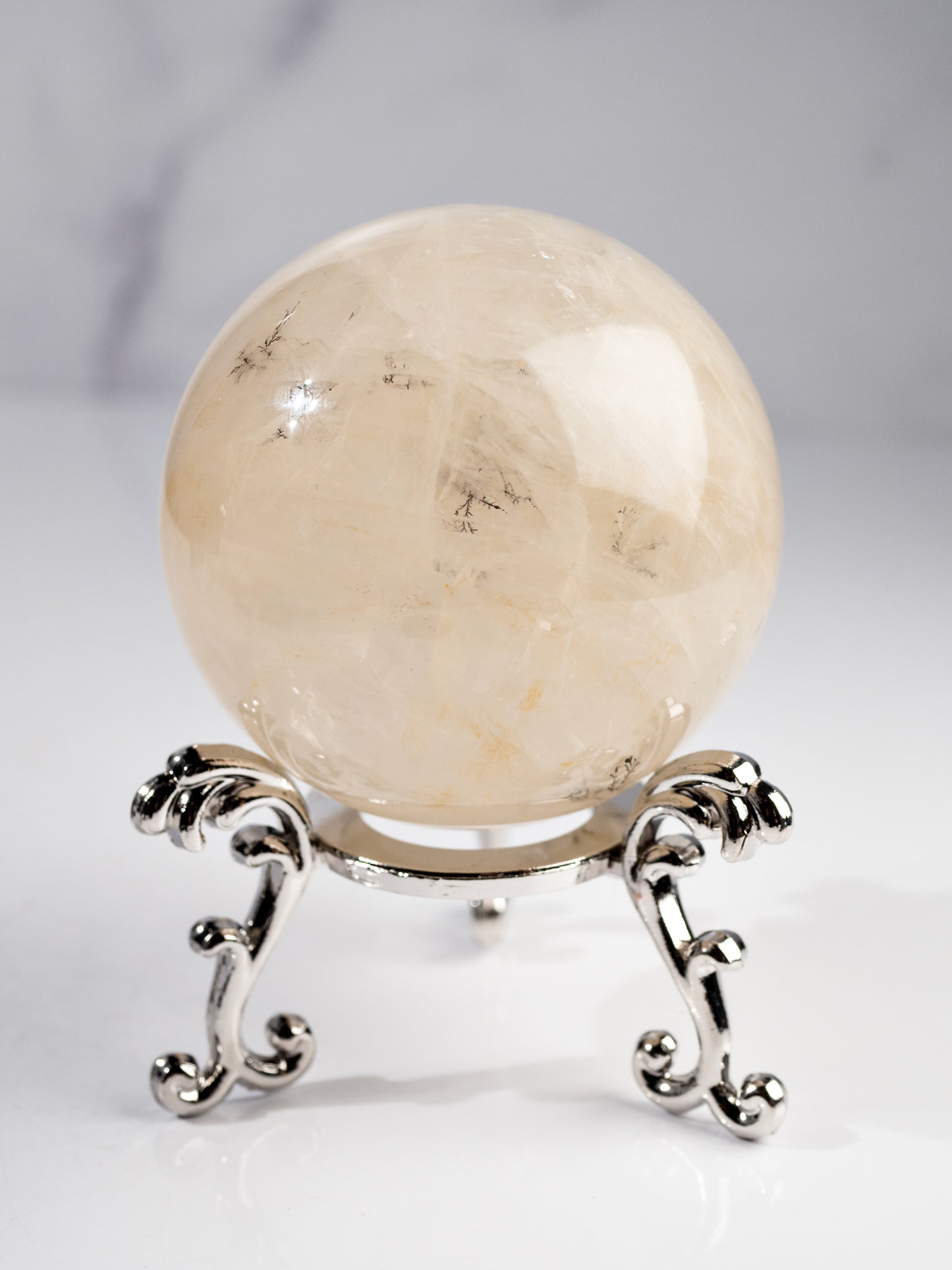 Dendritic Quartz Sphere