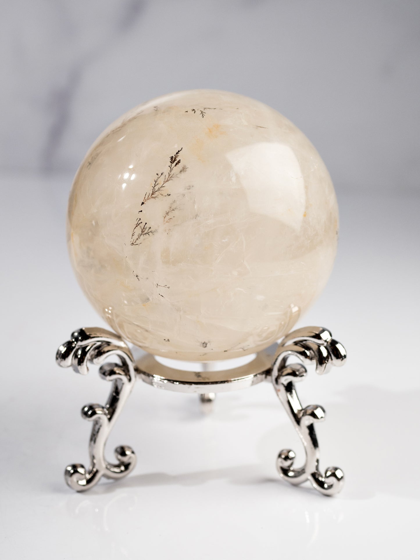 Dendritic Quartz Sphere