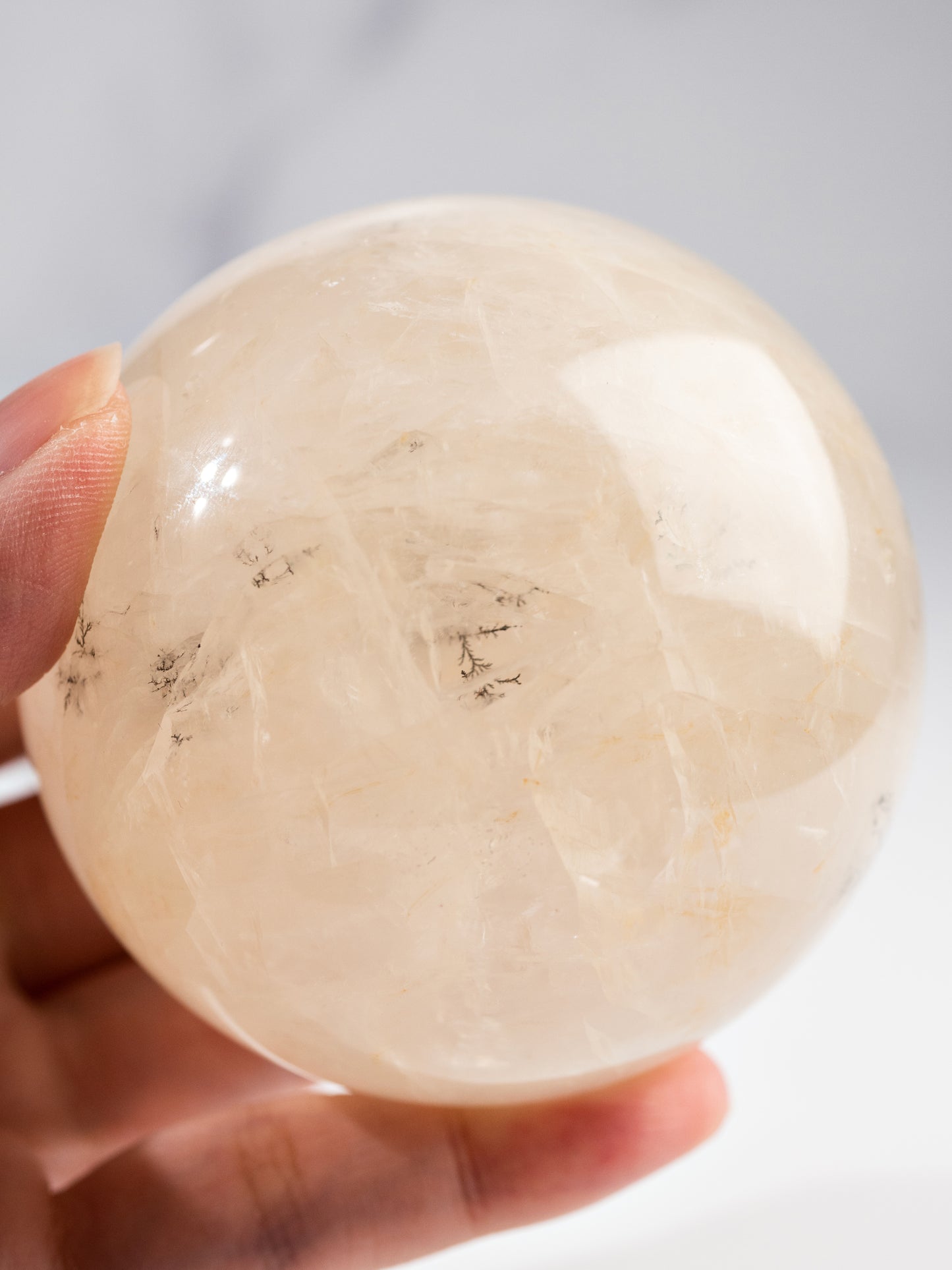 Dendritic Quartz Sphere