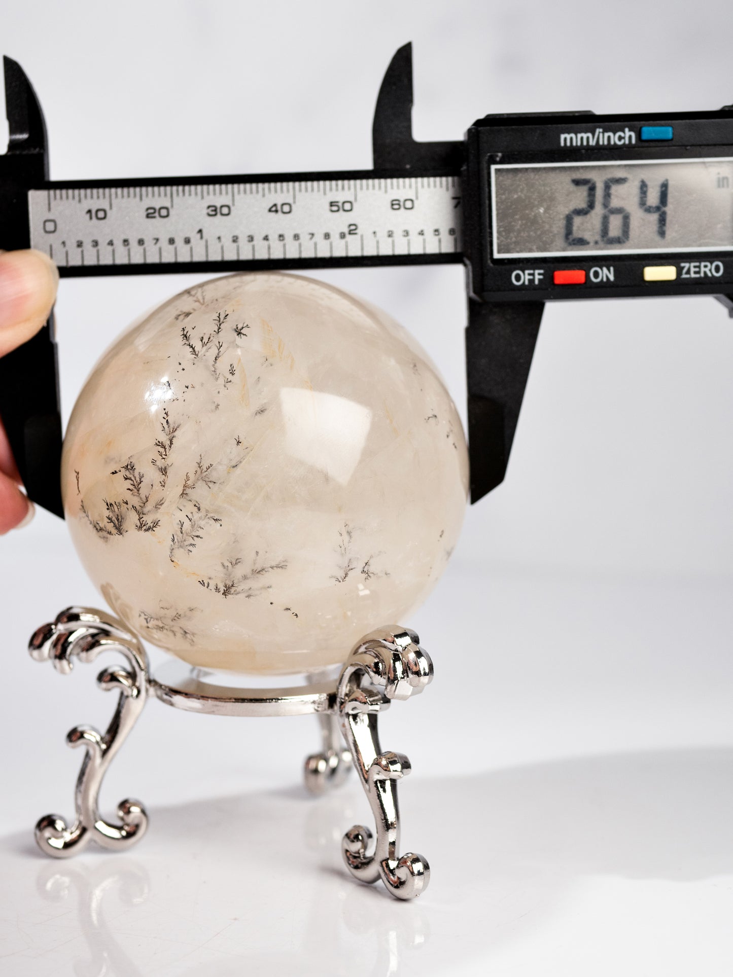 Dendritic Quartz Sphere