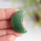 Small Green Aventurine Moon Carving