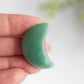 Small Green Aventurine Moon Carving