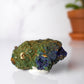 Azurite and Malachite on Matrix